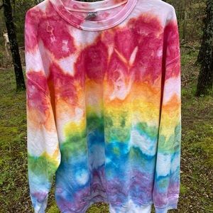 Hand dyed sweatshirt